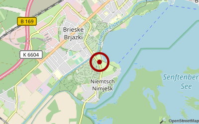 Navigation zum Campingplatz Komfortcamping Senftenberger See