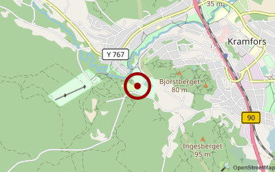 Navigation zum Campingplatz Flogsta Camping Kramfors