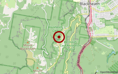 Navigation zum Campingplatz Blackheath Caravan Park