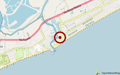 Navigation zum Campingplatz Jesolo International Camping Village