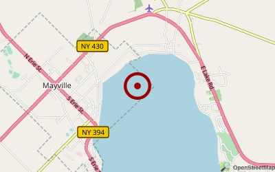 Navigation zum Campingplatz Westfield/Lake Erie New York Camping