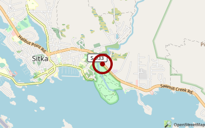 Navigation zum Campingplatz Tongass/Sawmill Creek Campground