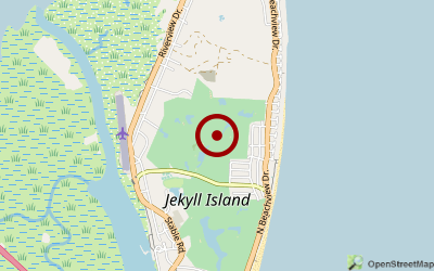 Navigation zum Campingplatz Jekyll Island Welcome Center