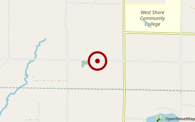 Navigation zum Campingplatz Pere Marquette Oaks Condominium Rv Park