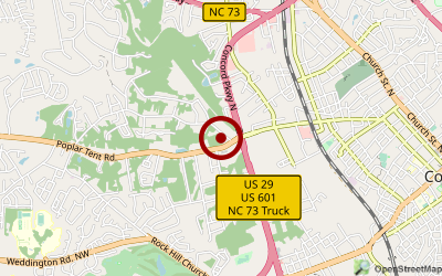 Navigation zum Campingplatz Tom Johnson Camping Center