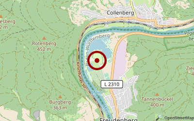 Navigation zum Campingplatz Seecamping Freudenberg