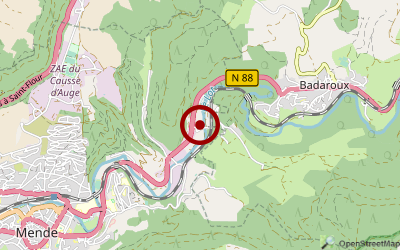 Navigation zum Campingplatz Camping Sirvens