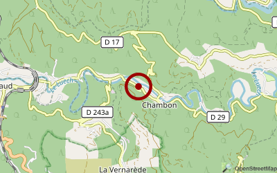 Navigation zum Campingplatz Camping Municipal le Luech