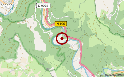 Navigation zum Campingplatz La Rochette